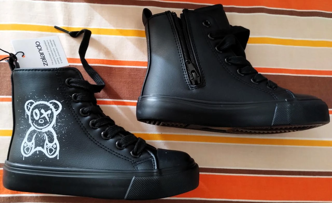 Ténis Bota Criança 29 Zalando Pele Novos